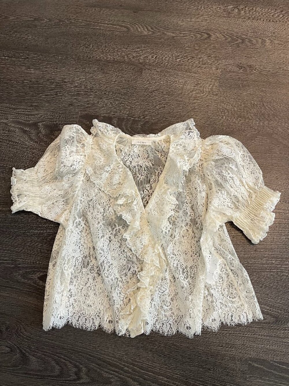 Doen NWOT Henri Top in Sea Salt S